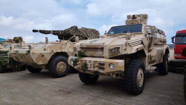 新一代长安cs/vp14型高机动防雷车