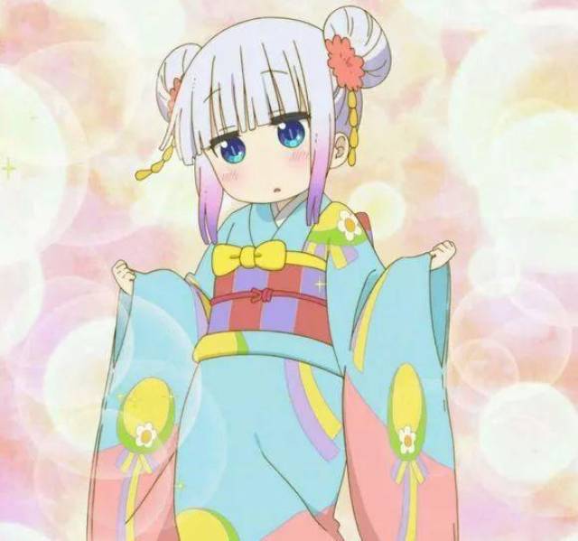 萌萌的和服康娜酱