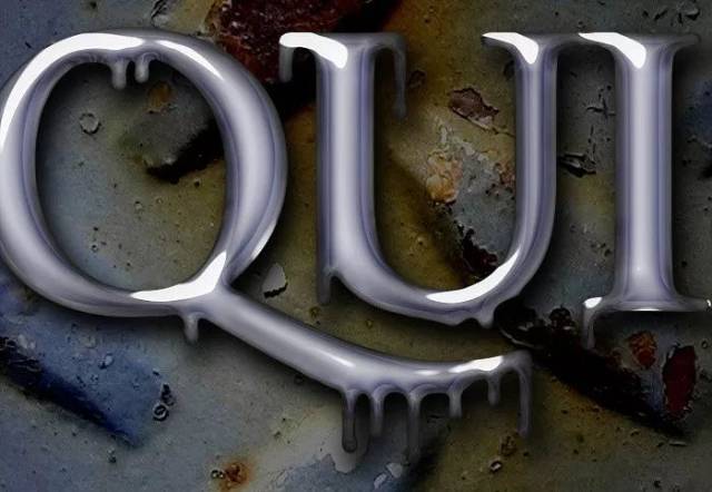 教你如何巧用ps设计打造金属融化字体效果!