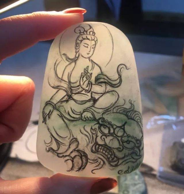 素描玉雕设计手稿素材欣赏