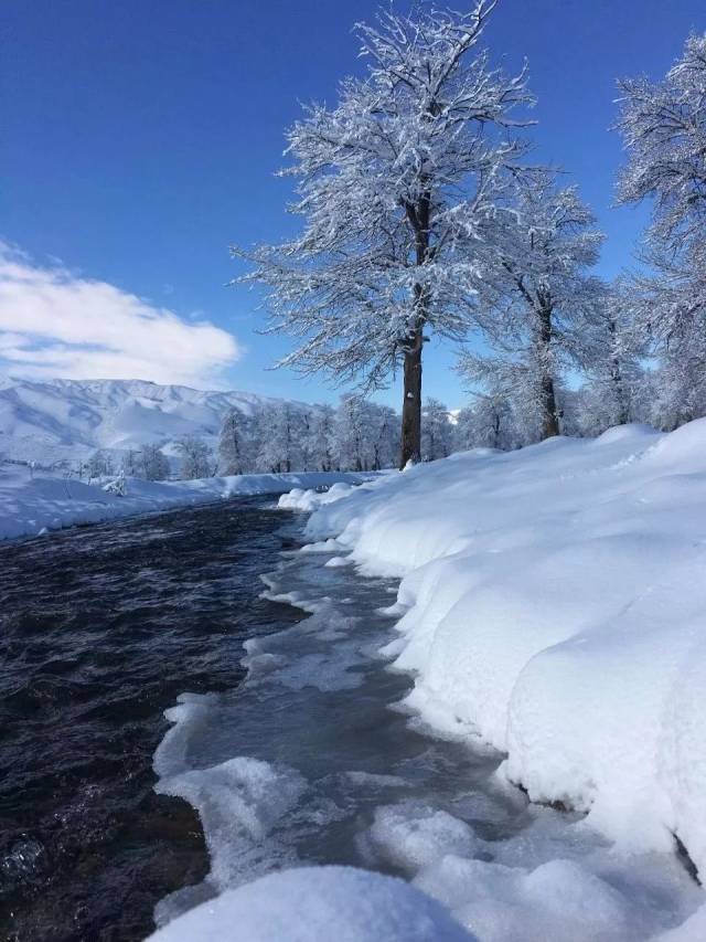 乌鲁木齐的雪景很美 新疆的其他地区/景区 也毫不示弱 让我们一次把