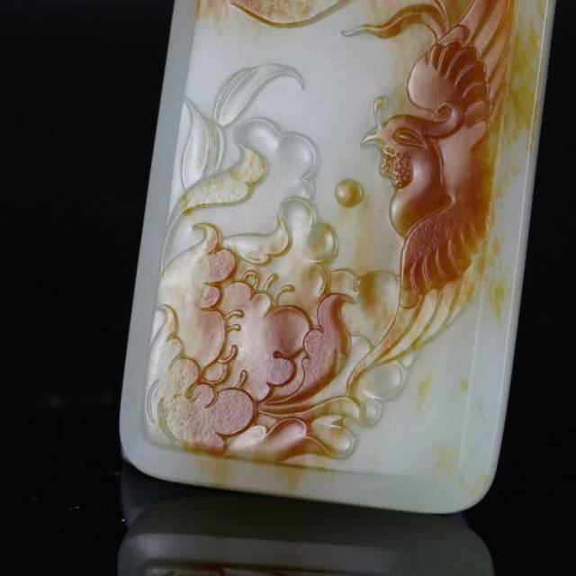 张建宏作品《凤穿牡丹》