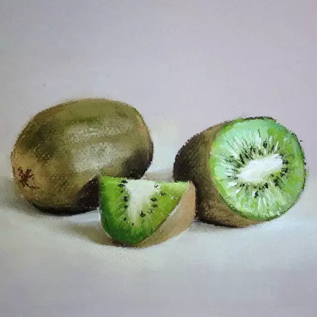 色粉笔用对了技法原来可以这么美,色彩效果超赞,简直不敢相信!