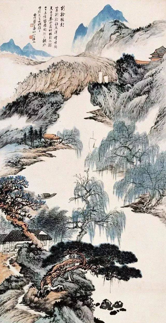 鄭午昌 山水畫 ZHENG WUCHANG 鄭午昌| LANDSCAPE OF FOUR SEASONS 四時山水