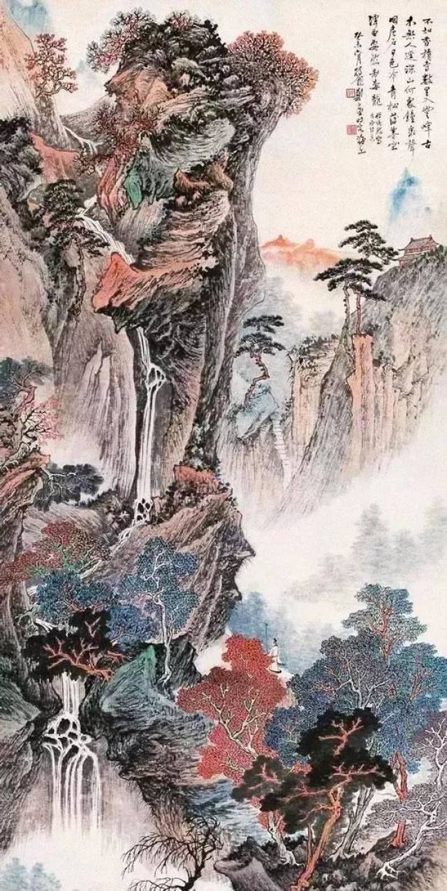 民国竟然有这样一位山水画大家，极为罕见，太美了！_郑午昌
