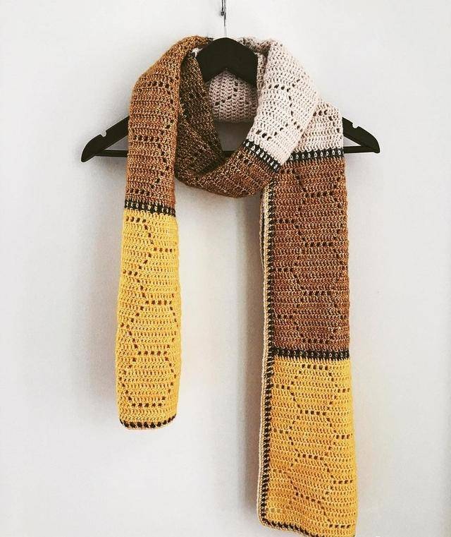 看过这款蜂花围巾,你还迷恋三万三 & 四万四吗?