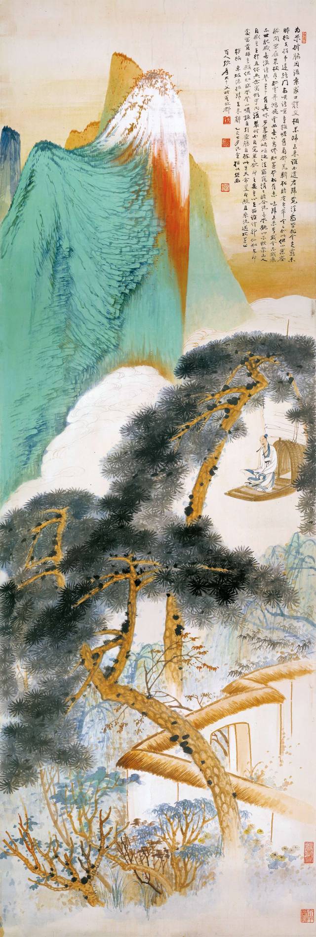 张大千作品欣赏看完你就知道什么是天价