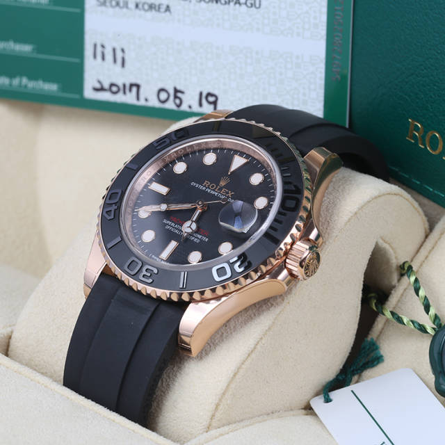 新款劳力士rolex 游艇名仕型系列116655-oysterflex