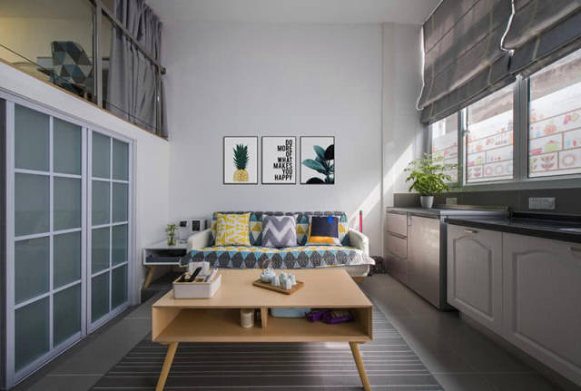 我把28㎡单间改成两居室来参观的人都赞不绝口