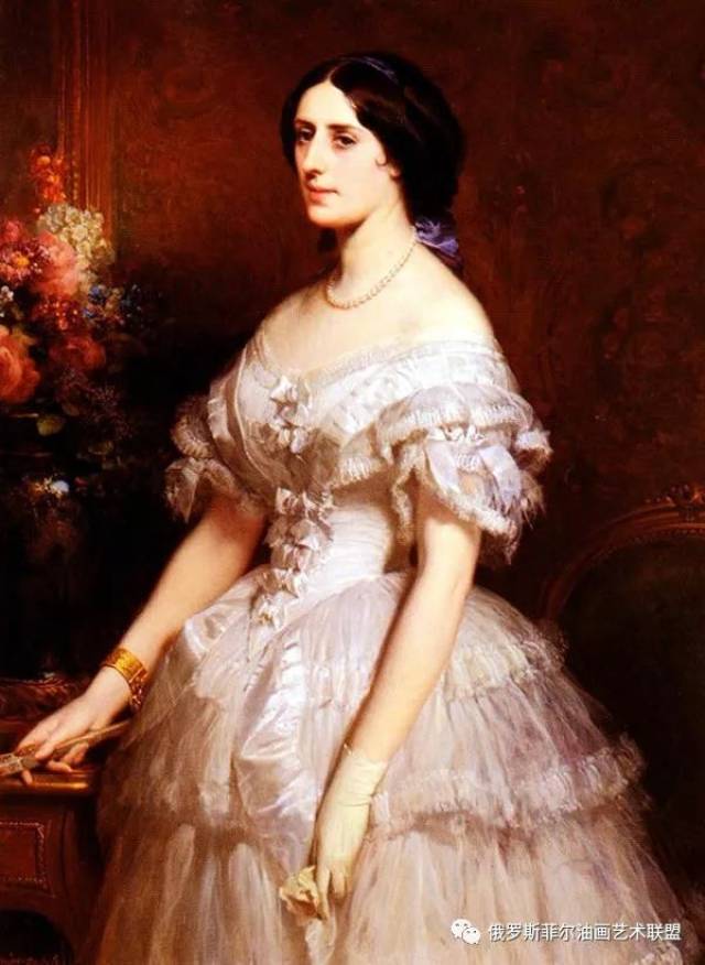 世界名家画笔下的欧洲贵妇们群像油画作品欣赏(收藏版)