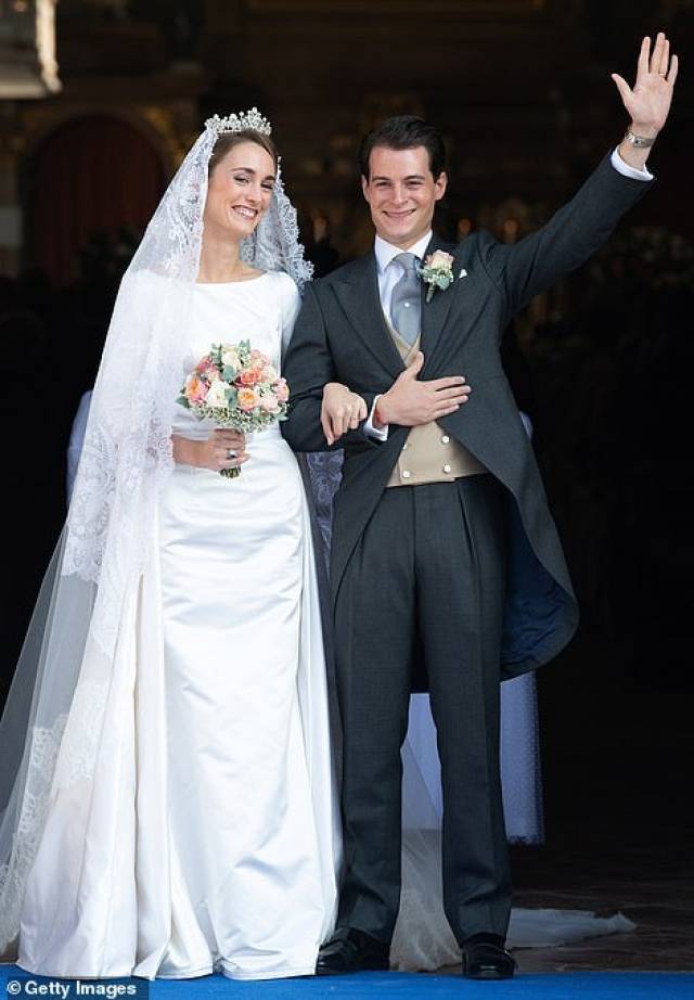 德国王室公主大婚,唯美婚纱童话般的婚礼,新娘