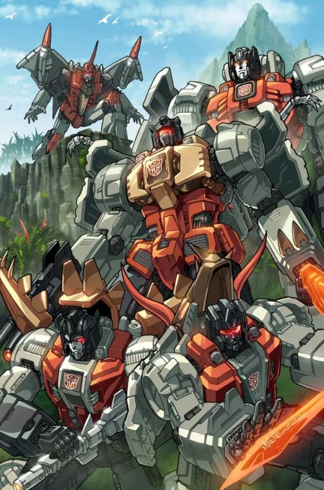 经典动漫《变形金刚transformers》插画大赏ii