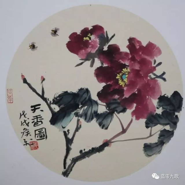 大赏牡丹 情系墨韵 艺术家侯飞的艺术世界