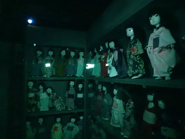 日本恐怖图片人物鬼屋图片
