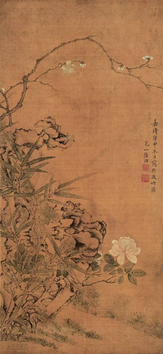 美不胜收明代画家陆治作品欣赏