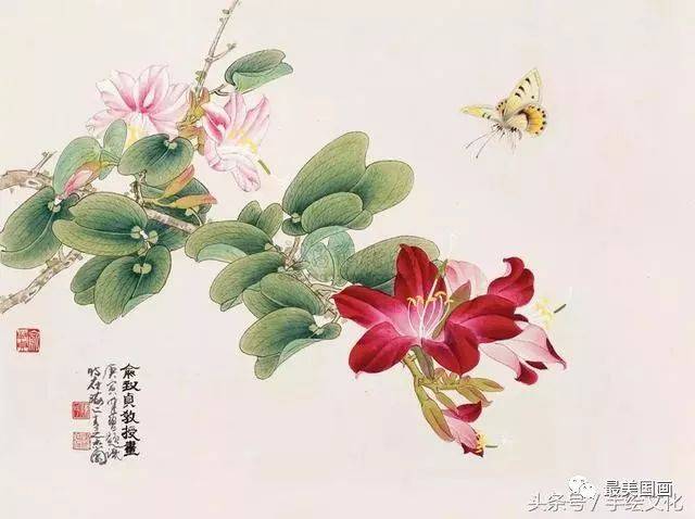 鳥 画賛 紙本掛軸 中国？ 作者不詳 次言？次公筆 这两口子的中国工笔画鸟真是绝了！_搜狐网