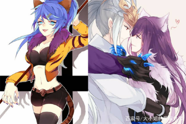 王者荣耀:没想到李白穿上女装之后这么可爱啊,小亮亮也不差哦!