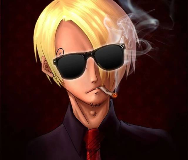 海贼王:当草帽一伙戴上墨镜后,娜美很调皮,索隆相当帅气!