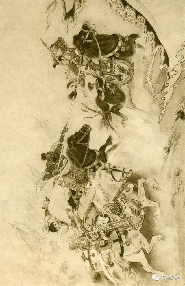 刘继卣三英战吕布