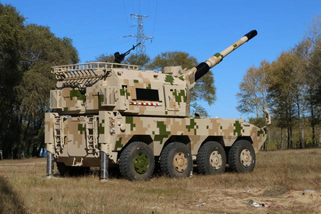 讲武谈兵|中国"大八轮"扛155毫米火炮,有何过人之处?