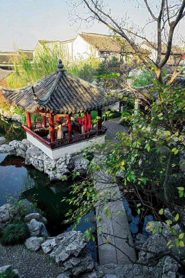山水园林,诗意风情,傍山依水才是人生一大乐趣