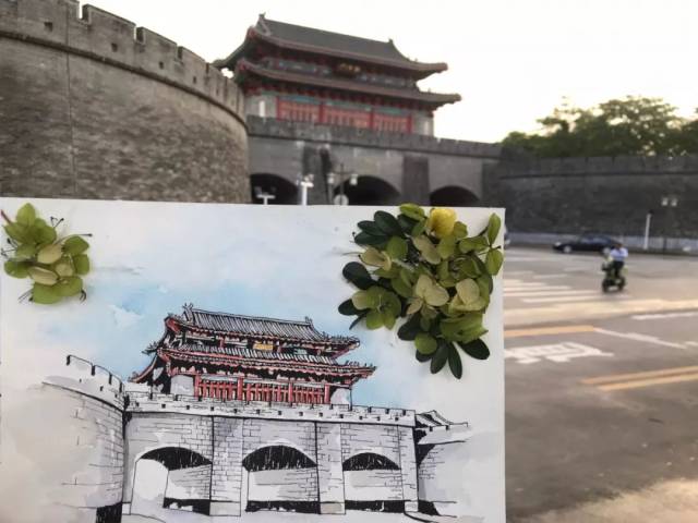 惠州著名建筑绘画图片