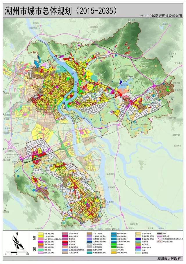 潮安未来道路规划图图片