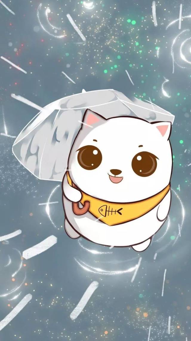 个性卡通可爱动物插画壁纸大全 唯美有意境的守护兽壁纸
