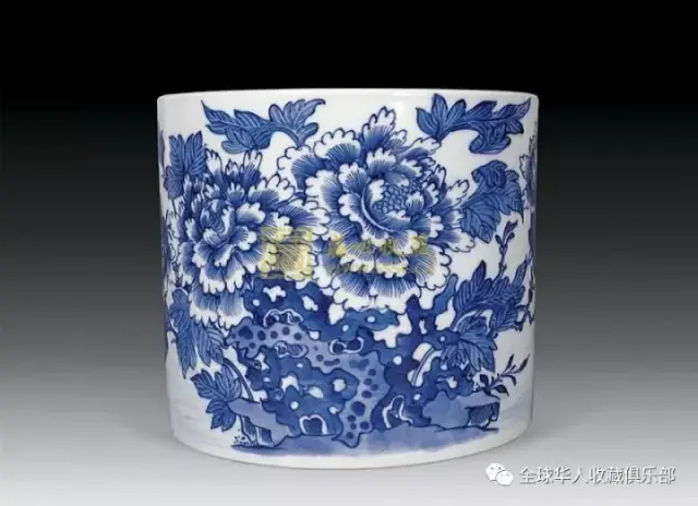 清乾隆青花笔筒2018价格趋势_搜狐网