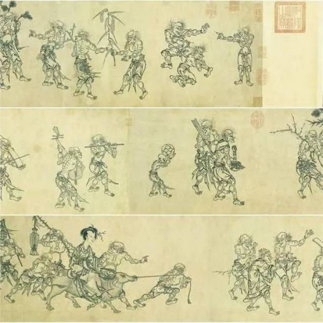 中国古代绘画中的鬼长什么样？胆小莫看！_搜狐网