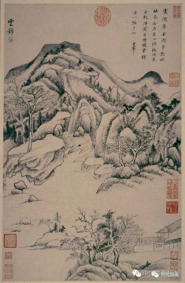 读懂董其昌山水_书画