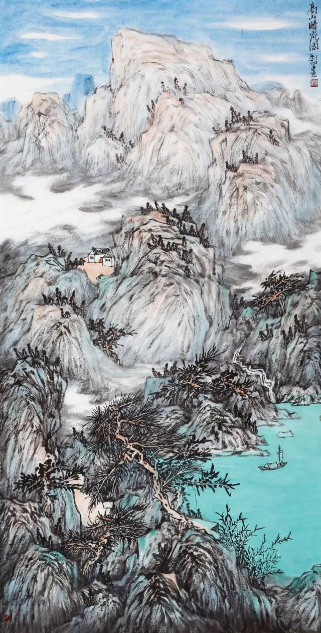 【展讯】绿水青山——刘明山水画展(青岛站)将在佳诺美术馆举办