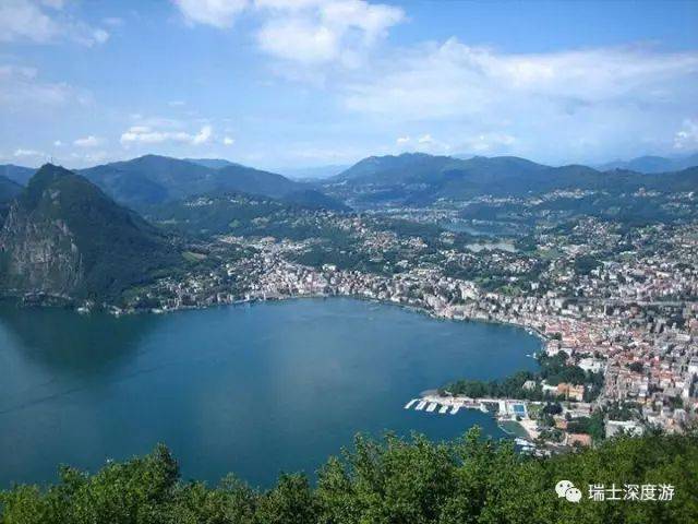卢加诺湖:瑞士的地中海风情