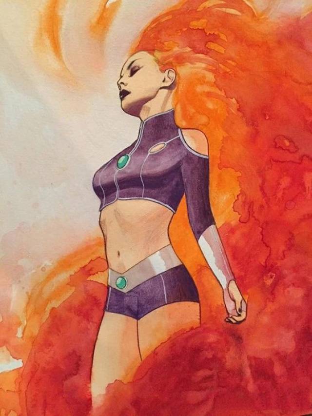 dc超级英雄|"夜翼"女票,塔马兰星的公主——"星火"