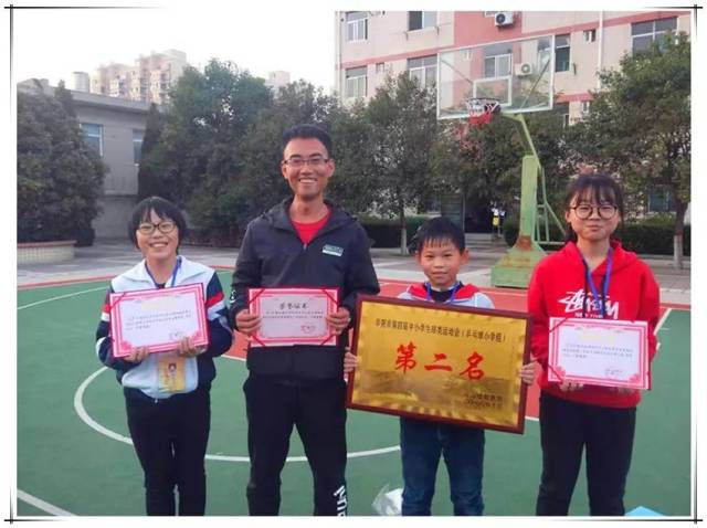 热烈祝贺乐育学校荣获华阴市第四届学生乒乓球男女团体总分第二名