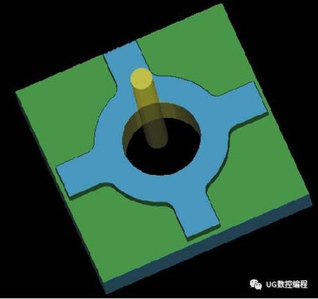 要求: (1)用 ugcad 作出五角星模型三維造