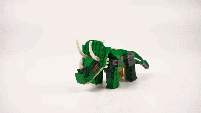 正在团|350块颗粒的乐高式恐龙积木,不足100元,娃要乐疯了