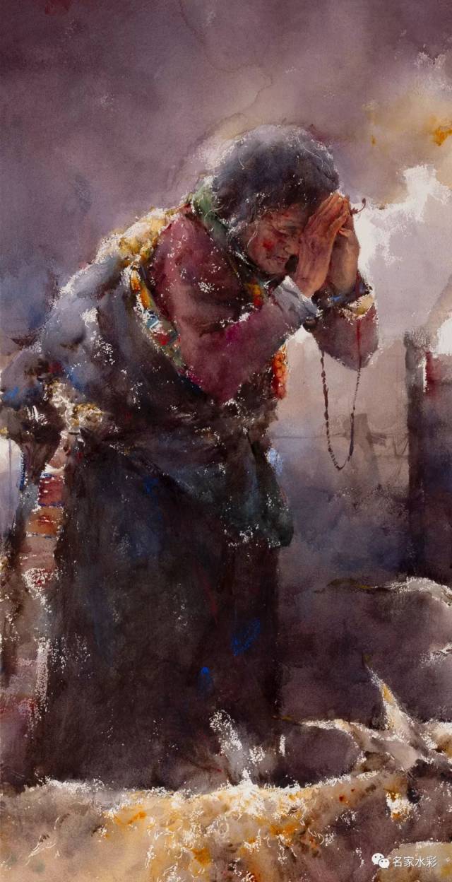 黄华兆水彩艺术新作丨灵性的感知