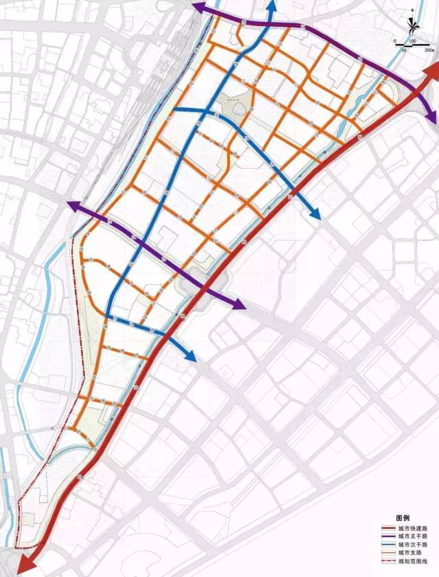 路网结构规划图