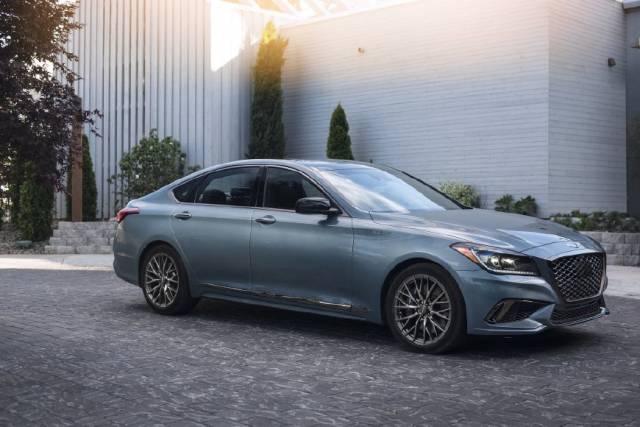2019款捷恩斯g80 3.8升版推出全新运动套件,国外起价29万元