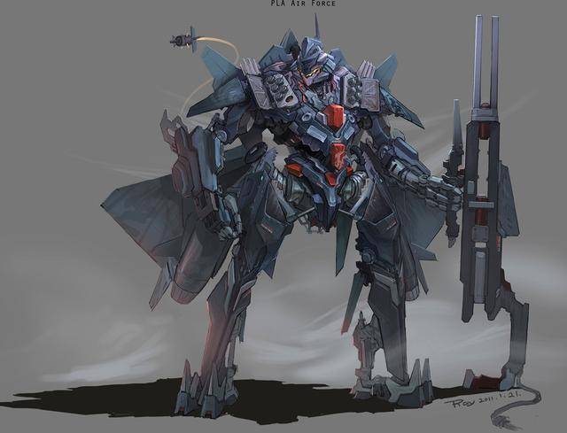 变形金刚版歼20,你认出来了吗?