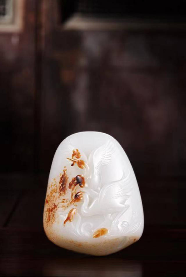 王金忠作品:鹤鸣情合.本文图片 主办方供图