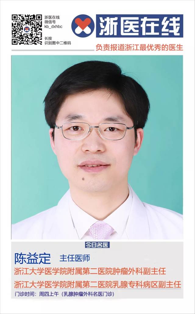 主任医师,乳腺病专家陈益定与人合作出版了一本面向大众的科普读物