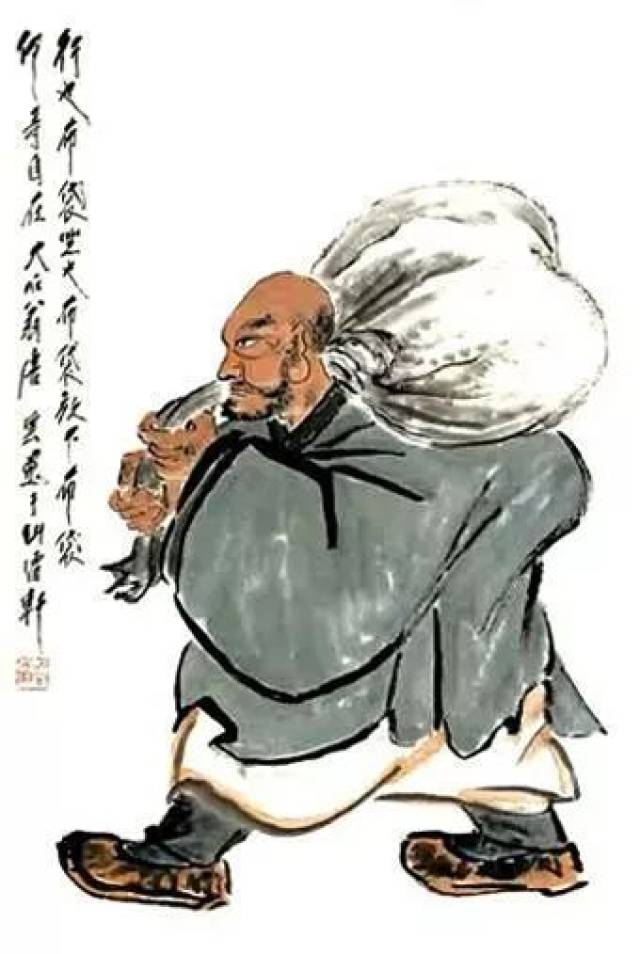 非遗]布袋和尚传说_搜狐网