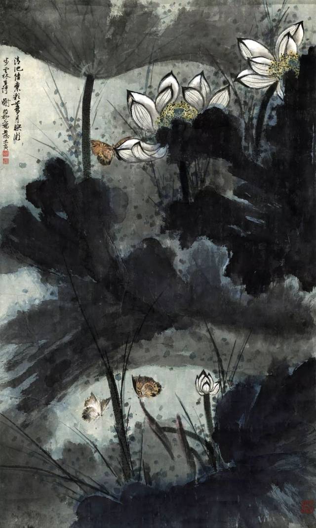 李可染 《夏日牧牛图 》纸本 50.7x82.