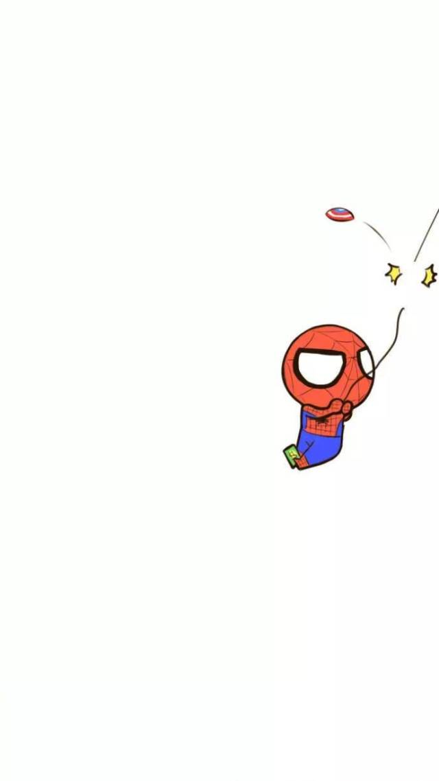 【壁纸】超萌的小蜘蛛侠,可爱炸了