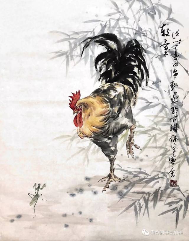 "淡焦之间,体现现代文人画之风采"青年画家王超国画花鸟欣赏 | 墨香阁