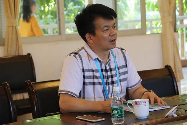 责任督学助力勒中发展——何国明,邵妍玲两位督学莅临勒流中学开展