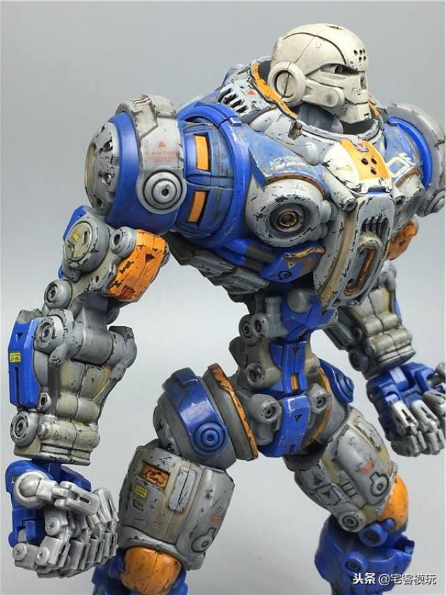 模玩秀:投稿作品 星际雄兵a01 阿波罗