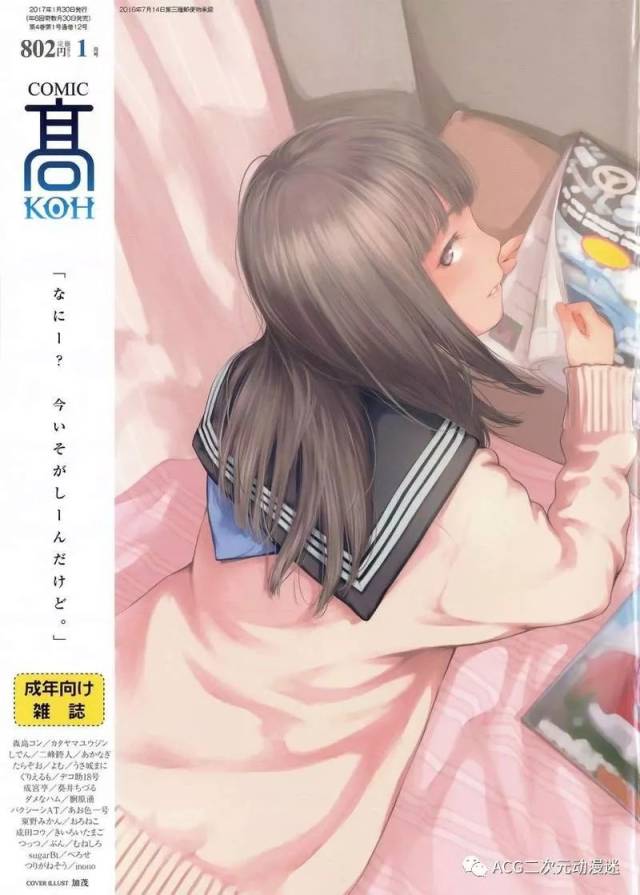 jk主题工口杂志《comic高》休刊决定,明年2月再创新刊